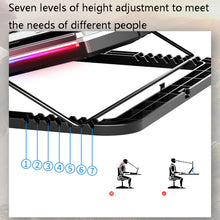Load image into Gallery viewer, NUOXI Q8 Notebook Radiator LCD Screen Button Controllable RBG Luminescence Computer Cooling Base