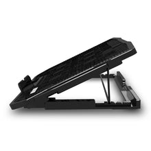 Load image into Gallery viewer, NUOXI H9 Notebook Radiator Computer Base Fan Bracket Pad, 6 Fans Black