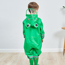 Load image into Gallery viewer, Children One-Piece Raincoat Boys And Girls Lightweight Hooded Poncho, S, M, L