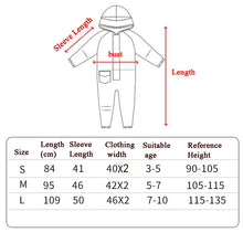 Load image into Gallery viewer, Children One-Piece Raincoat Boys And Girls Lightweight Hooded Poncho, S, M, L