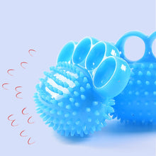 Load image into Gallery viewer, TPR Grip Ball Rehabilitation Hemiplegia Stroke Massage Finger Ball, Specification: Four Fingers, Four Fingers, Two Finger, 6cm (Light Blue), 6cm (Light Orange), 6cm (Yellow), 7cm (Sapphire), 7cm (Deep Blue), 7cm (Light Blue), 7cm (Yellow)              ...