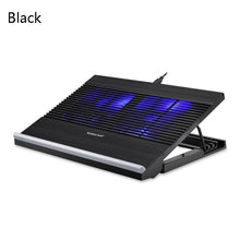 Load image into Gallery viewer, NUOXI T10 Laptop Radiator Multi-File Adjustment Aluminum Alloy Bracket, Black, Silver
