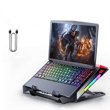 Load image into Gallery viewer, MC X500 Laptop Radiator Heightening Bracket Cooling Base, Black Red Standard Version, Sea Blue Standard Version