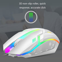 Load image into Gallery viewer, LIMEIDE GTX300 104 Keys Retro Round Key Cap USB Wired Mouse Keyboard, Cable Length: 1.4m, Punk Single Keyboard White, Punk Single Keyboard  Black, Punk Set White, Punk Set Black