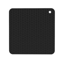 Load image into Gallery viewer, Geometry Kitchen Silicone Pot Holder Heat Insulation Pad Round(Black), Square(Gray), Round(Gray), Square(Black), Round(Black)