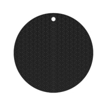 Load image into Gallery viewer, Geometry Kitchen Silicone Pot Holder Heat Insulation Pad Round(Black), Square(Gray), Round(Gray), Square(Black), Round(Black)