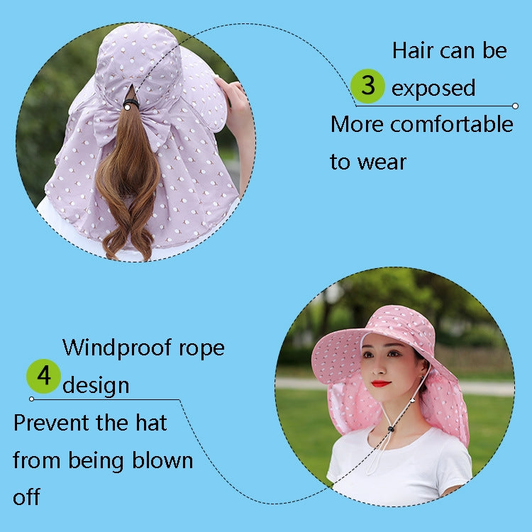 2 PCS Cherry Printing Isolation Cap Sunscreen Face-Covering Outdoor Travel Hat Cap, Half Cherry (Purple), Full Cherry (Blue), Full Cherry (Purple), Full Cherry (Apricot Pink), Full Cherry (Lotus Pink), Full Cherry (Rose Red), Full Cherry (Orange Pink) ...