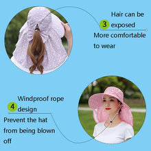 Load image into Gallery viewer, 2 PCS Cherry Printing Isolation Cap Sunscreen Face-Covering Outdoor Travel Hat Cap, Half Cherry (Purple), Full Cherry (Blue), Full Cherry (Purple), Full Cherry (Apricot Pink), Full Cherry (Lotus Pink), Full Cherry (Rose Red), Full Cherry (Orange Pink) ...