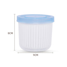 Load image into Gallery viewer, Onion Ginger Garlic Drainage Storage Box Kitchen Vegetable Plastic Storage Box Refrigerator Seal Storage Box, White