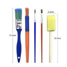 Load image into Gallery viewer, 31 In 1 Painting Sponge Seal Early Education Art Graffiti Supplies For Children, 31 in 1/Yellow, 31 in 1/Red, 31 in 1/Blue