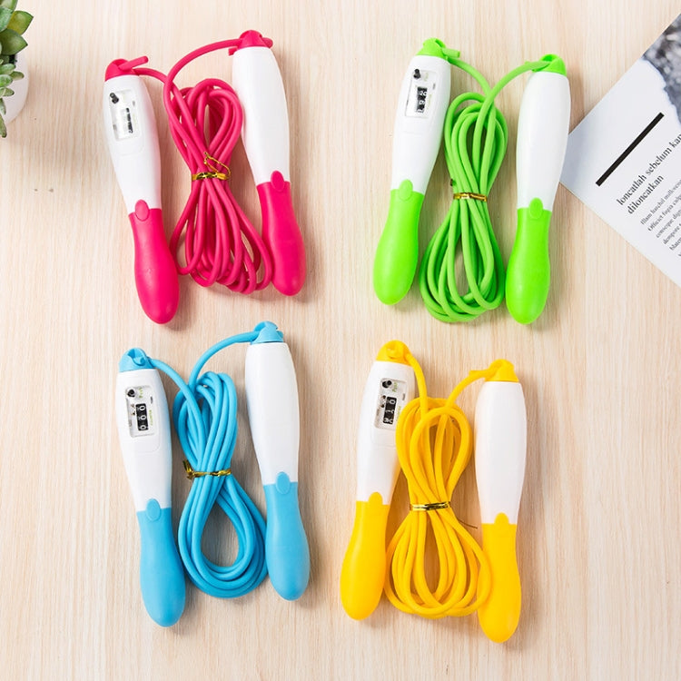 Adjustable Mechanical Counting PVC Skipping Rope Fitness Sports Equipment, Length: 3m