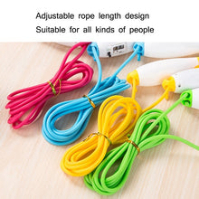 Load image into Gallery viewer, Adjustable Mechanical Counting PVC Skipping Rope Fitness Sports Equipment, Length: 3m