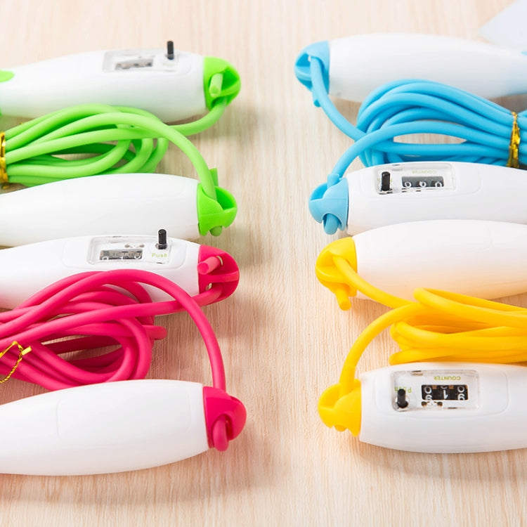 Adjustable Mechanical Counting PVC Skipping Rope Fitness Sports Equipment, Length: 3m