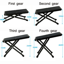 Load image into Gallery viewer, Folk Classical Guitar Pedals 4-Speed Folding Foot Pads
