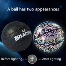 Load image into Gallery viewer, MILACHIC Number 7 Rainbow Reflective Cool Basketball