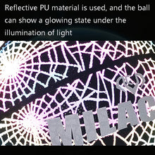 Load image into Gallery viewer, MILACHIC Number 7 Rainbow Reflective Cool Basketball