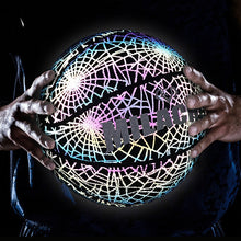 Load image into Gallery viewer, MILACHIC Number 7 Rainbow Reflective Cool Basketball