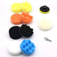 Load image into Gallery viewer, 11 In 1 3-7 Inch Car Polishing and Waxing Sponge Plate Sponge Pad Set, 3 Inch, 4 Inch, 5 Inch, 6 Inch, 7 Inch