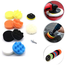Load image into Gallery viewer, 11 In 1 3-7 Inch Car Polishing and Waxing Sponge Plate Sponge Pad Set, 3 Inch, 4 Inch, 5 Inch, 6 Inch, 7 Inch