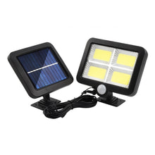 Load image into Gallery viewer, Solar Separated Wall Lamp Outdoor Courtyard Waterproof Human Body Induction Light, 108 COB, 128 COB