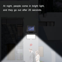 Load image into Gallery viewer, Solar Separated Wall Lamp Outdoor Courtyard Waterproof Human Body Induction Light, 108 COB, 128 COB