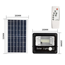 Load image into Gallery viewer, Outdoor Solar Flood Light Remote Control Sensor Waterproof Wall Light, 50W, 80W, 120W, 150W
