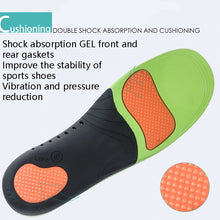 Load image into Gallery viewer, JH-209 Thicken Shock-absorbing Breathable and Comfortable Insole, XS 35-38, S 39-40, M 41-43, L 43-46, XL 45-48