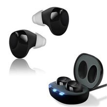 Load image into Gallery viewer, A39 Elderly Sound Amplifier Auxiliary Hearing Device Ear Bulb Concentrator Hearing Aid, A39 Black, Z-300 White