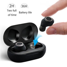 Load image into Gallery viewer, GM-305 Binaural Magnetic Rechargeable Hearing Aid Wireless Bluetooth Elderly Voice Amplifier, GM-305 (Black), GM-305 (White)