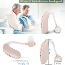 Load image into Gallery viewer, G25 Bluetooth Hearing Aid Elderly Sound Amplifier Sound Collector, EU Plug, US Plug