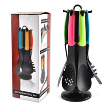 Load image into Gallery viewer, 6 in 1 Kitchen Nylon Kitchenware Non-Stick Cooking Shovel Spoon Set, Shovel Spoon Set