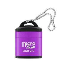 Load image into Gallery viewer, 480Mbps Mini Micro SD Card Mobile Phone High-Speed TF Memory Card Reader Computer Car Speaker Card Reader