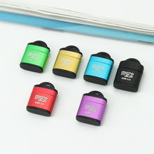 Load image into Gallery viewer, 480Mbps Mini Micro SD Card Mobile Phone High-Speed TF Memory Card Reader Computer Car Speaker Card Reader