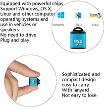 Load image into Gallery viewer, 480Mbps Mini Micro SD Card Mobile Phone High-Speed TF Memory Card Reader Computer Car Speaker Card Reader