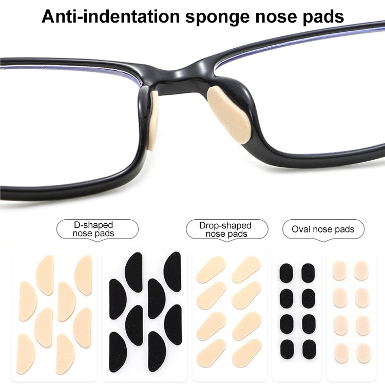 20 PCS Glasses Nose Strip Soft EVA Sponge Nose Mat Comfortable No Pressure Mark Does Not Remove Makeup Anti-Height Eye Frame Nose