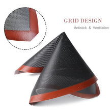 Load image into Gallery viewer, Hollow Non-Stick High Temperature Baking Mat Breathable Glass Fiber Baking Pan Mat, 40x30cm Straight Angle, 12 Lap 40x30cm Cut Angle, 18 Lap 40x30cm Straight Angle, 57x37cm Straight Angle