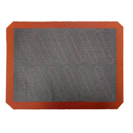Hollow Non-Stick High Temperature Baking Mat Breathable Glass Fiber Baking Pan Mat, 40x30cm Straight Angle, 12 Lap 40x30cm Cut Angle, 18 Lap 40x30cm Straight Angle, 57x37cm Straight Angle