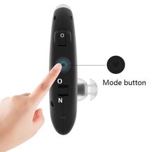 Load image into Gallery viewer, GM-105 Elderly Hearing Aid Sound Amplifier Intelligent Noise Reduction Sound Collector, US Plug(Black), EU Plug(Black)