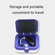 Load image into Gallery viewer, GM-105 Elderly Hearing Aid Sound Amplifier Intelligent Noise Reduction Sound Collector, US Plug(Black), EU Plug(Black)