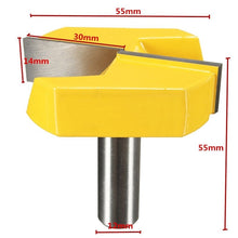 Load image into Gallery viewer, 1/2 Woodworking Large Diameter End Clearing Milling Cutter, 1/2
