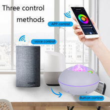 Load image into Gallery viewer, SC526 LED Starry Remote Control  Water Pattern Projection Lamp Graffiti Smart Starry Sky Light Wireless Night Light
