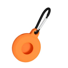 Load image into Gallery viewer, 4pcs Round Shape Shockproof Anti-scratch Silicone Protective Case with Carabiner for Airtag 2nd Gen / AirTag 1st Gen