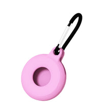 Load image into Gallery viewer, 4pcs Round Shape Shockproof Anti-scratch Silicone Protective Case with Carabiner for Airtag 2nd Gen / AirTag 1st Gen