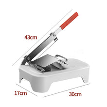 Load image into Gallery viewer, Lamb Slicer Household Manual Vegetable Cutter Meat Slicer, White