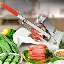 Load image into Gallery viewer, Lamb Slicer Household Manual Vegetable Cutter Meat Slicer, White