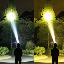 Load image into Gallery viewer, LED Night Fishing Charge Head Light Outdoor Camping Fishing Miner Light Searchlight Head-Mounted Flashlight With Charge Display, 32 Lamp Beads White Light, 32 Lamp Beads Yellow Light, 40 Lamp Beads White Light, 40 Lamp Beads Yellow Light
