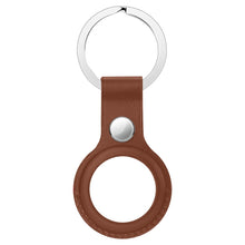 Load image into Gallery viewer, Anti-scratch Top-layer Cowhide Leather Protective Cover with Hanging Buckle for AirTag 2nd Gen / AirTag 1st Gen