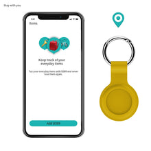 Load image into Gallery viewer, 2 PCS Shockproof Anti-scratch Silicone Protective Case with Hook for AirTag 2nd Gen / AirTag 1st Gen