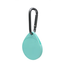 Load image into Gallery viewer, 2 PCS Drop Shape  Shockproof Anti-scratch Silicone Protective Case with Carabiner for AirTag 2nd Gen / AirTag 1st Gen