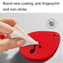 Load image into Gallery viewer, 2 PCS Drop Shape  Shockproof Anti-scratch Silicone Protective Case with Carabiner for AirTag 2nd Gen / AirTag 1st Gen